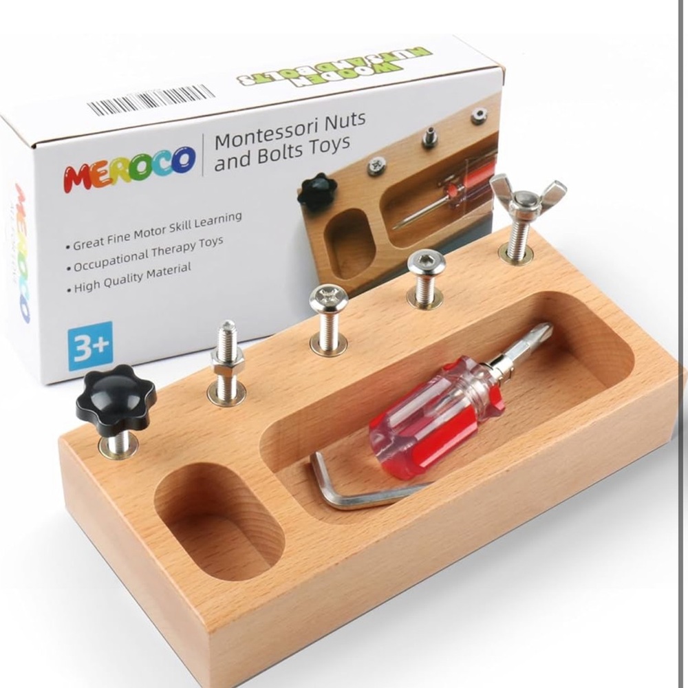 MEROCO Montessori Screw Driver Board
